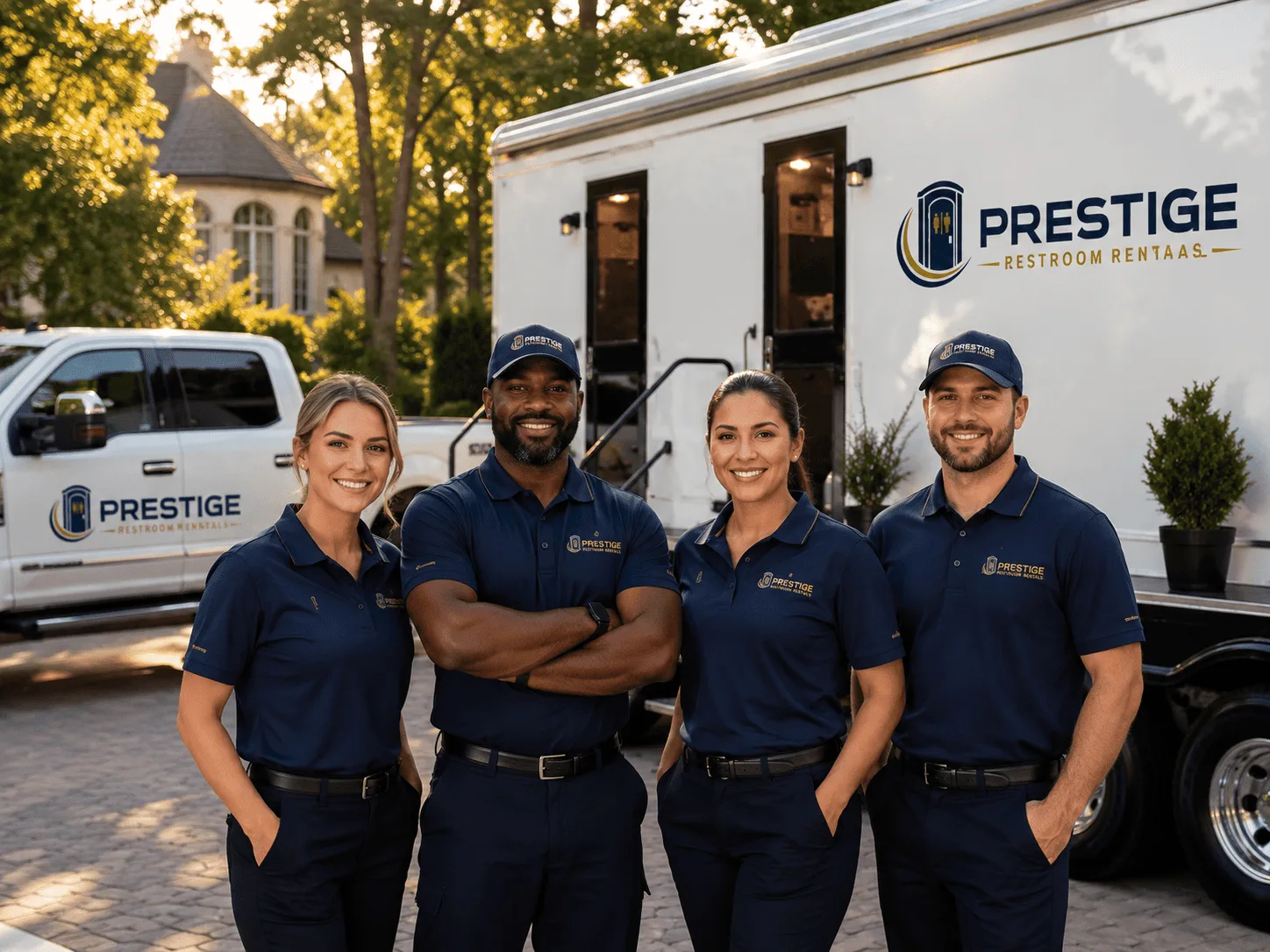 Trusted Luxury Portable Restrooms company in Lovington, IL